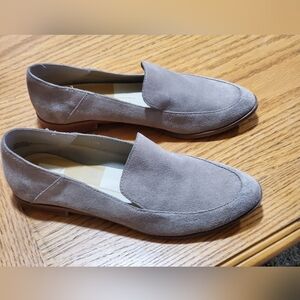 Dolce Vita Women's Beige Suede Loafers Size 8.5
